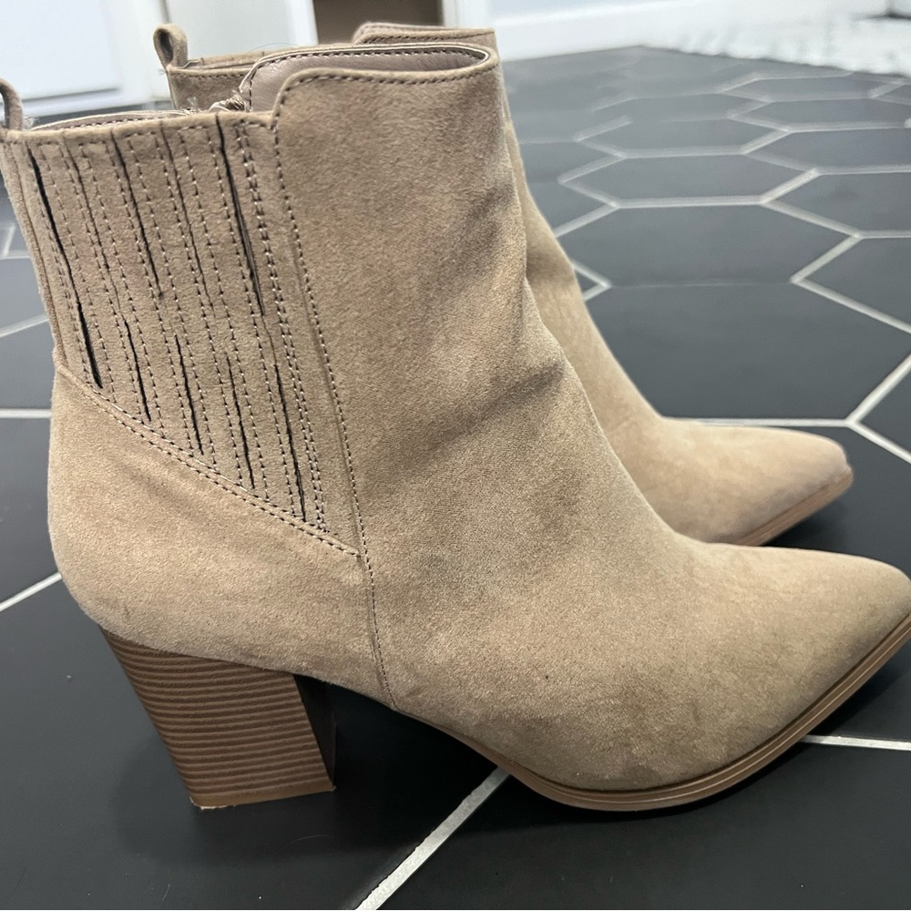 Women Ankle Boots brown size 10